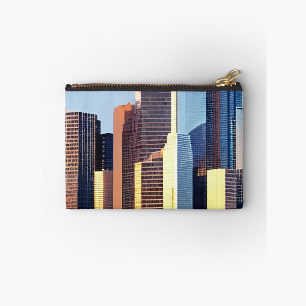 Item preview, Houston Texas Minimalist Skyline Art  designed and sold by Art-of-AI.