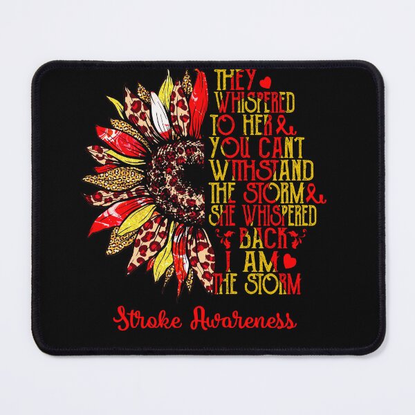 Item preview, I Am The Storm Sunflower Leopard Stroke Awareness designed and sold by rechardtee.