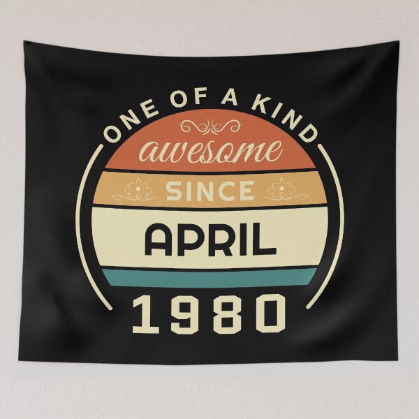 Item preview, Vintage April 1980 badge designed and sold by Palteeshop.