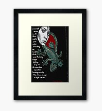 Reptile Framed Print