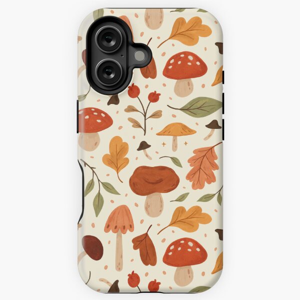 Item preview, Mushrooms and Leaves designed and sold by ohjessmarie.