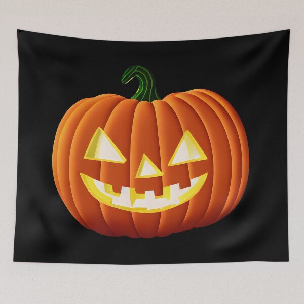 Item preview, Happy Halloween Pumpkin Jack O Lantern designed and sold by MythicPrompts.
