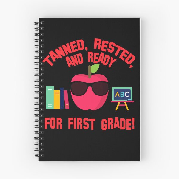 Item preview, 1ST GRADE TEACHER TANNED RESTED AND READY FOR FIRST GRADE designed and sold by Greenbaby.