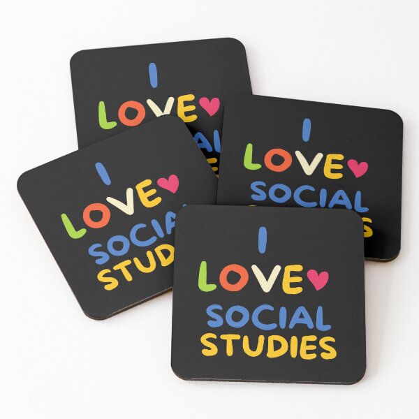 Item preview, I Love Social Studies - Back to School - Student - Teacher - Educational  designed and sold by BuraxisQuotes.