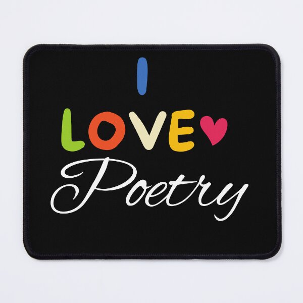 Item preview, I Love poetry - Back to School - Student - Teacher - Educational designed and sold by BuraxisQuotes.