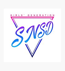 SNSD Into the New World Photographic Print
