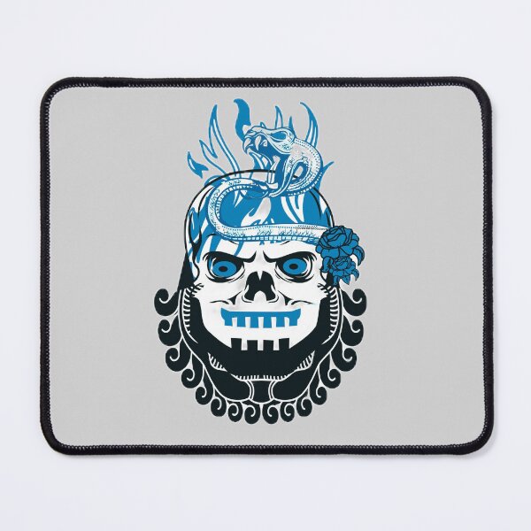 Item preview, Skull Snake The Best Teacher Flower Bright Teal Design designed and sold by BestTeacher.