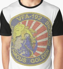 VFA-192 Golden Dragons Rising Sun (faded) Graphic T-Shirt