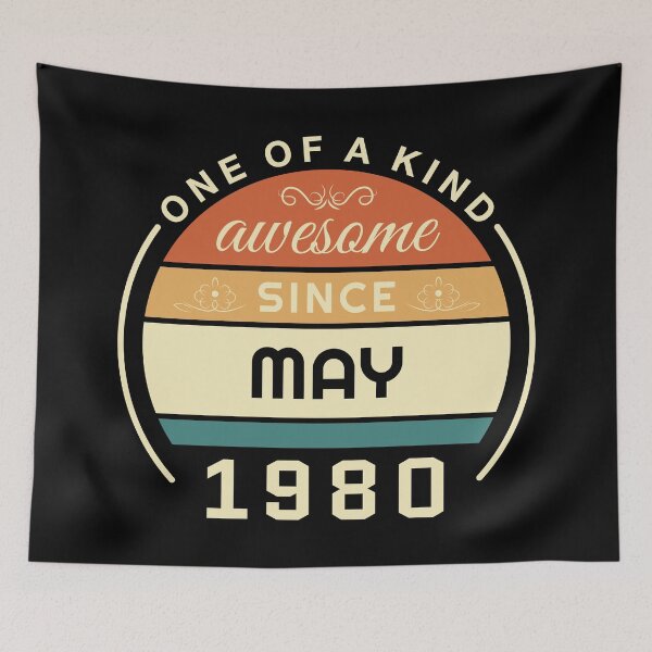 Item preview, Vintage May 1980 badge designed and sold by Palteeshop.