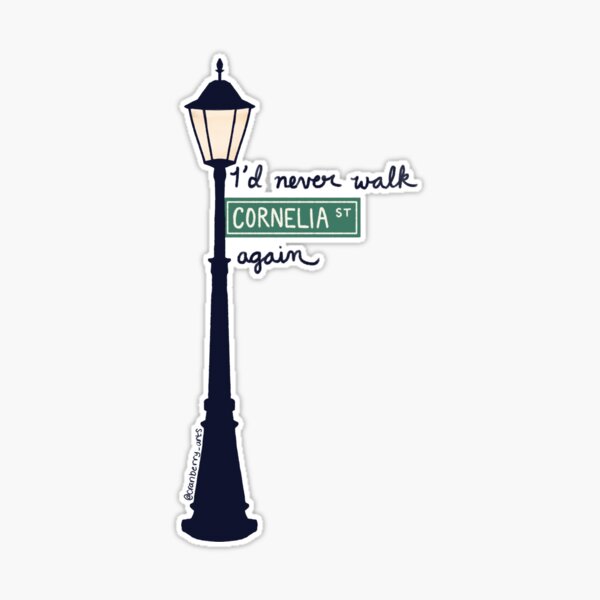 Taylor Swift - Cornelia Street | Sticker