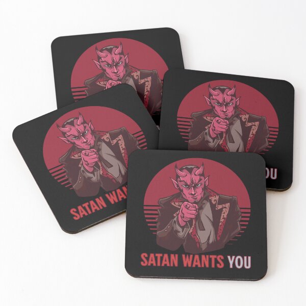 Item preview, Satan wants you |  Funny ghost Halloween Party Clubbing Design designed and sold by EmmiFoxDesigns.