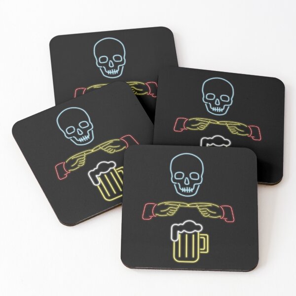 Item preview, skeleton and beer designed and sold by CecaMi.