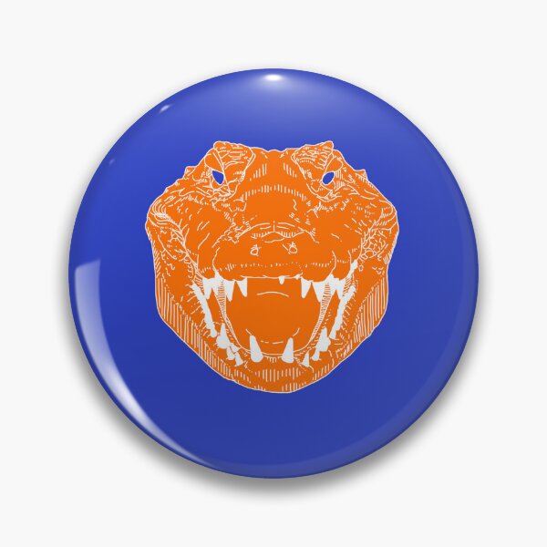 Item preview, ORANGE gator face designed and sold by Cat(ie) Chapman.