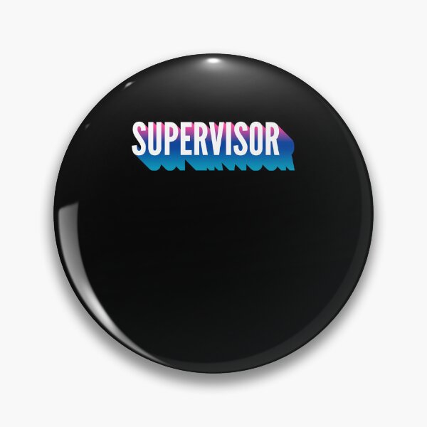 Item preview, Supervisor With Long Gradient Shadow designed and sold by SVPOD.
