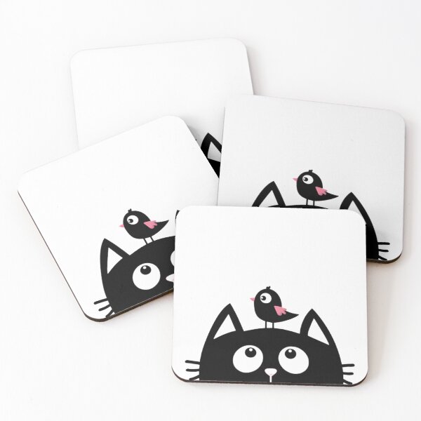 Item preview, Gato e passarinha designed and sold by prsartes.