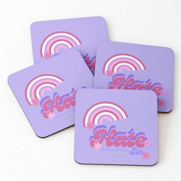 Item preview, Hate Sin Psalm 97:10 - Vintage Purple designed and sold by TheReporter1.