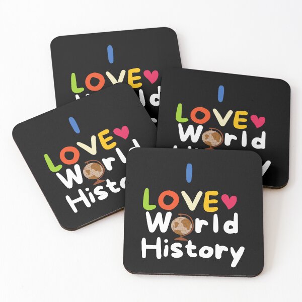 Item preview, I Love world history - Back to School - Student - Teacher - Educational  designed and sold by BuraxisQuotes.