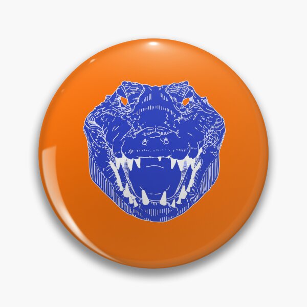 Item preview, BLUE gator face designed and sold by Cat(ie) Chapman.