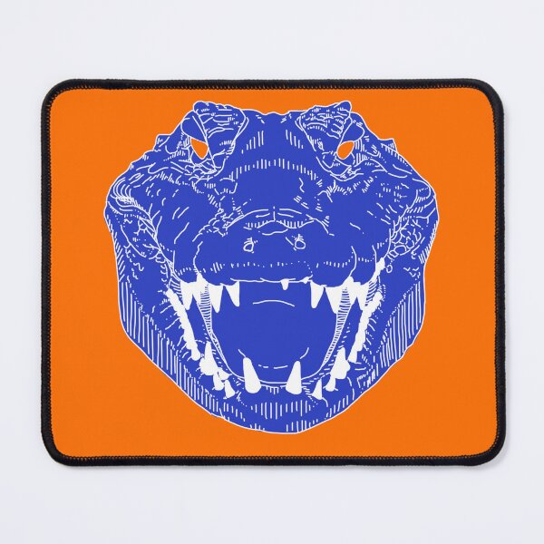 Item preview, BLUE gator face designed and sold by Cat(ie) Chapman.