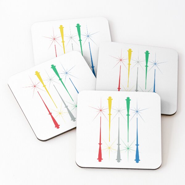 Item preview, Magic Wands - Multi designed and sold by Elisa Yinh Creative.