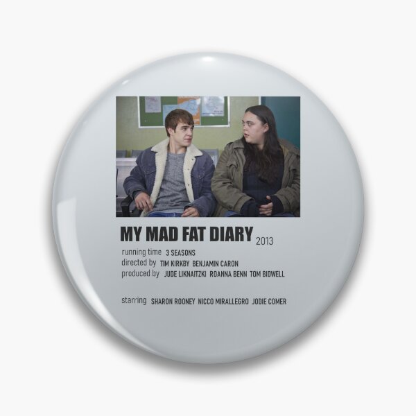 Item preview, My Mad Fat Diary Alternative poster - MMFD Finn and Rae designed and sold by cin ㅤ.