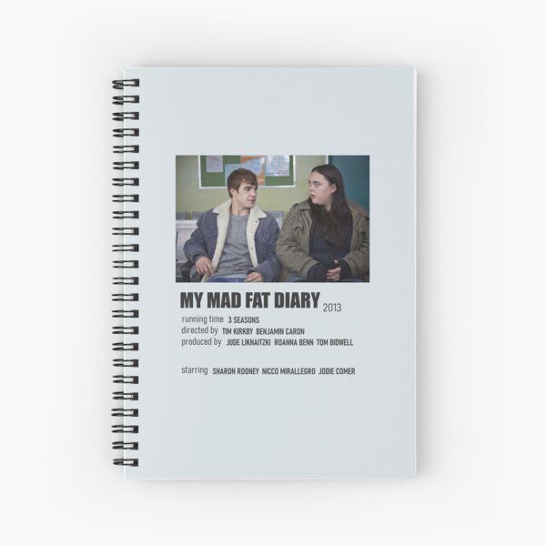 Item preview, My Mad Fat Diary Alternative poster - MMFD Finn and Rae designed and sold by cin ㅤ.