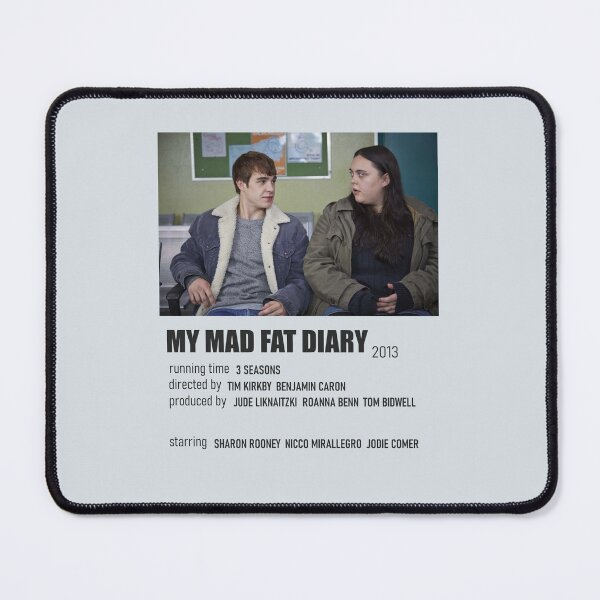 Item preview, My Mad Fat Diary Alternative poster - MMFD Finn and Rae designed and sold by cin ㅤ.