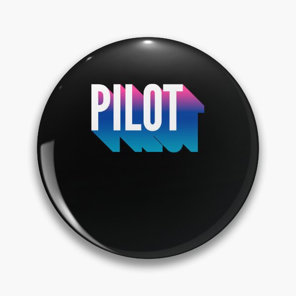 Item preview, Pilot With Long Gradient Shadow designed and sold by SVPOD.