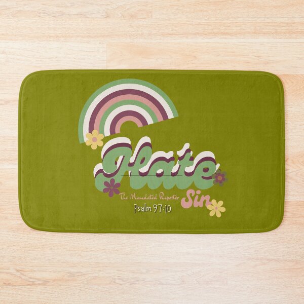 Item preview, Hate Sin Psalm 97:10 - Olive designed and sold by TheReporter1.