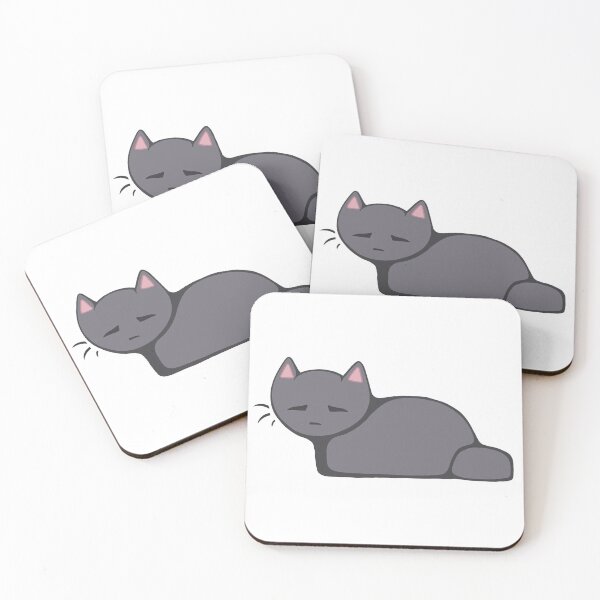 Item preview, Sleepy Gray Cat designed and sold by Zykonna.