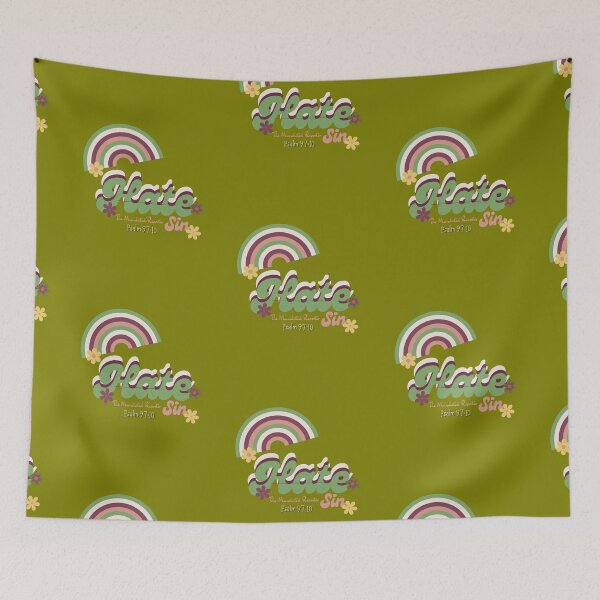 Item preview, Hate Sin Psalm 97:10 - Olive designed and sold by TheReporter1.