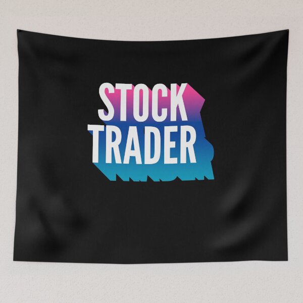 Item preview, Stock trader With Long Gradient Shadow designed and sold by SVPOD.