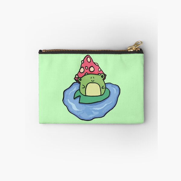 Item preview, Mushroom frog on lilypad designed and sold by Cat-a-tonic.