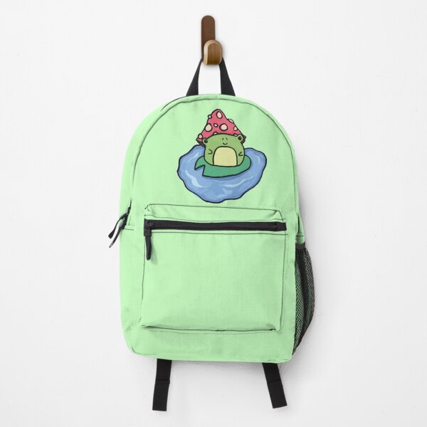 Item preview, Mushroom frog on lilypad designed and sold by Cat-a-tonic.