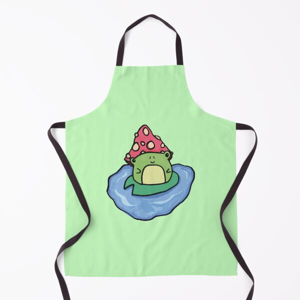 Item preview, Mushroom frog on lilypad designed and sold by Cat-a-tonic.
