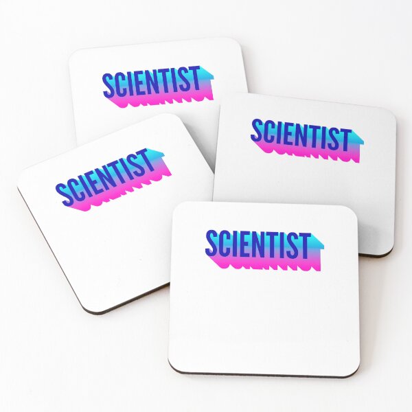 Item preview, Scientist With Long Gradient Shadow designed and sold by SVPOD.