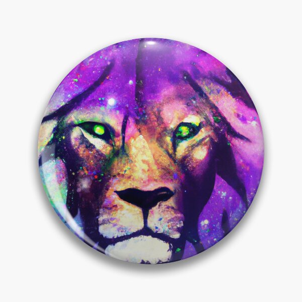 Item preview, Liona - Galactic Lion, Lion Galaxy Art designed and sold by Bookwyrm-Bazaar.