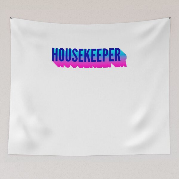 Item preview, Housekeeper With Long Gradient Shadow designed and sold by SVPOD.