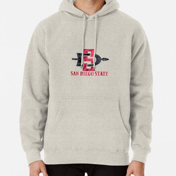 San Diego State University Tie Dye Design Pullover Hoodie