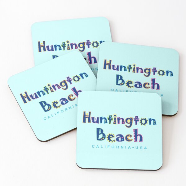 Item preview, Huntington Beach California Tropical Type Design designed and sold by Futurebeachbum.