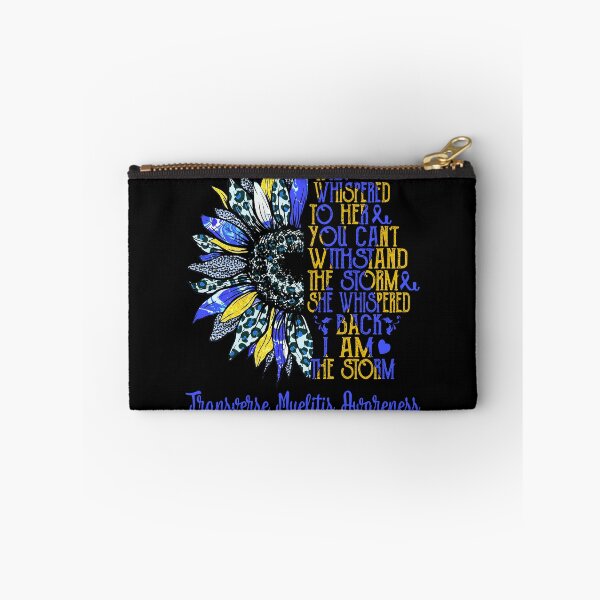 Item preview, I Am The Storm Sunflower Leopard Transverse Myelitis Awareness designed and sold by rechardtee.
