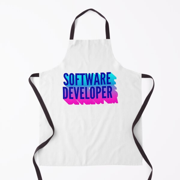 Item preview, Software Developer With Long Gradient Shadow designed and sold by SVPOD.