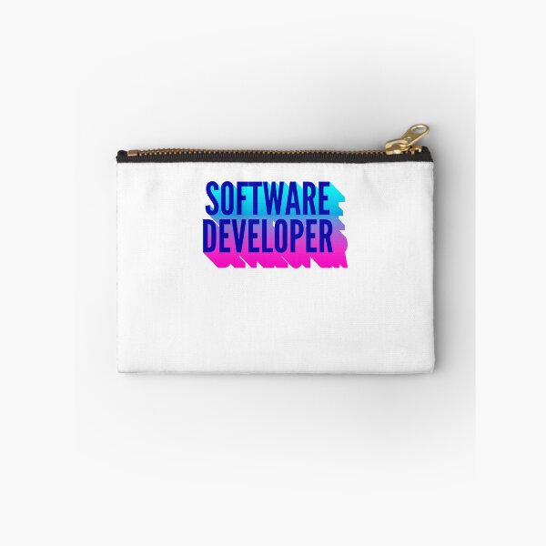 Item preview, Software Developer With Long Gradient Shadow designed and sold by SVPOD.