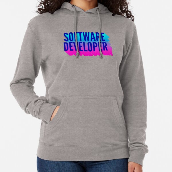 Item preview, Software Developer With Long Gradient Shadow designed and sold by SVPOD.