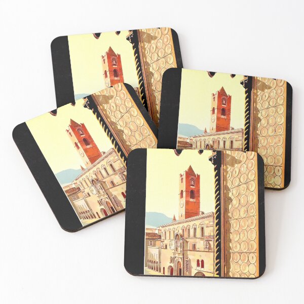 Item preview, Ascoli Piceno Italy Vintage Travel designed and sold by redoARTstore.