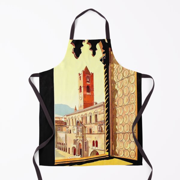 Item preview, Ascoli Piceno Italy Vintage Travel designed and sold by redoARTstore.