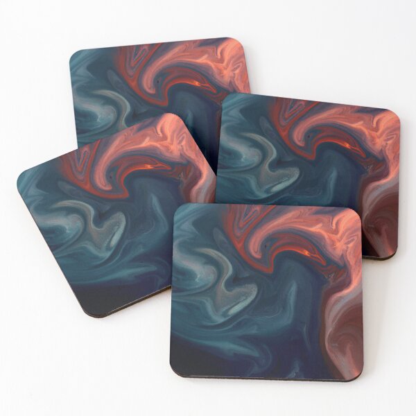 Item preview, Fire and water - swirling pattern designed and sold by NickHasling.