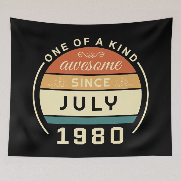 Item preview, Vintage July 1980 badge designed and sold by Palteeshop.