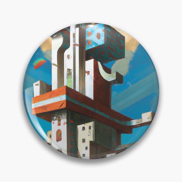 Artikelvorschau, [KI-generierte Kunst] Ein Turm von Babel entworfen und verkauft von Museman.
