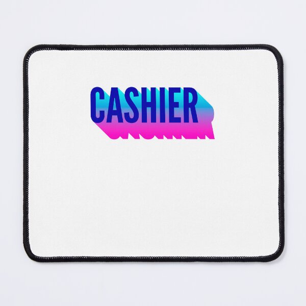 Item preview, Cashier With Long Gradient Shadow designed and sold by SVPOD.